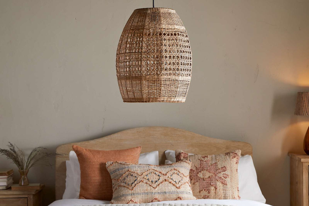 Nkuku Shawa Rattan Lampshade Natural