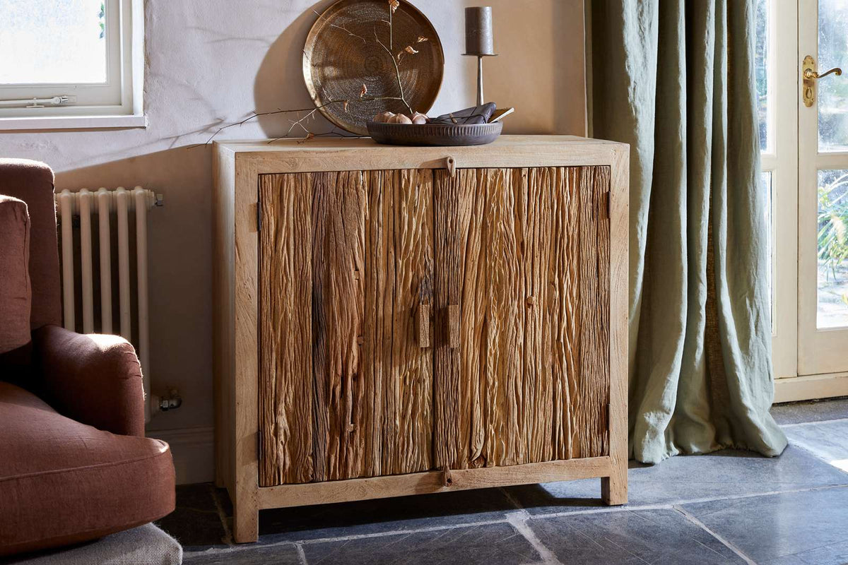 Nkuku Tamia Reclaimed Wood Cabinet Small