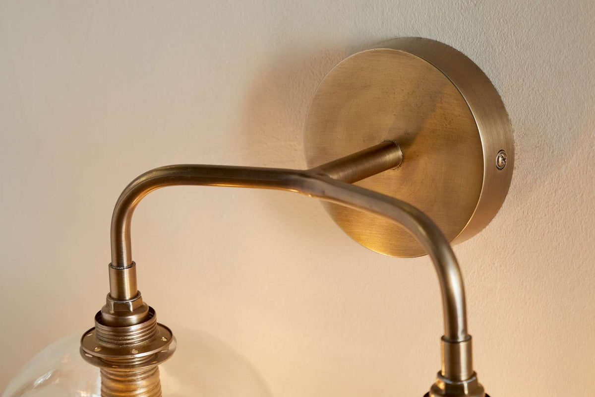 Nkuku Otoro Double Wall Light Clear