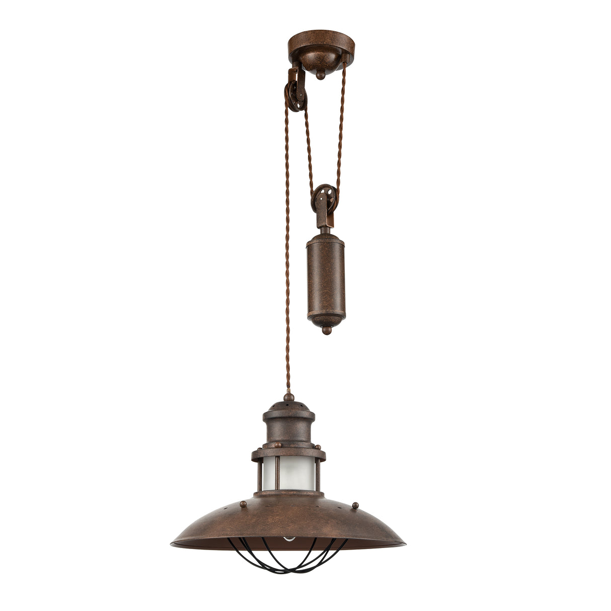 Franklite Newton Bronze Rise and Fall Pendant