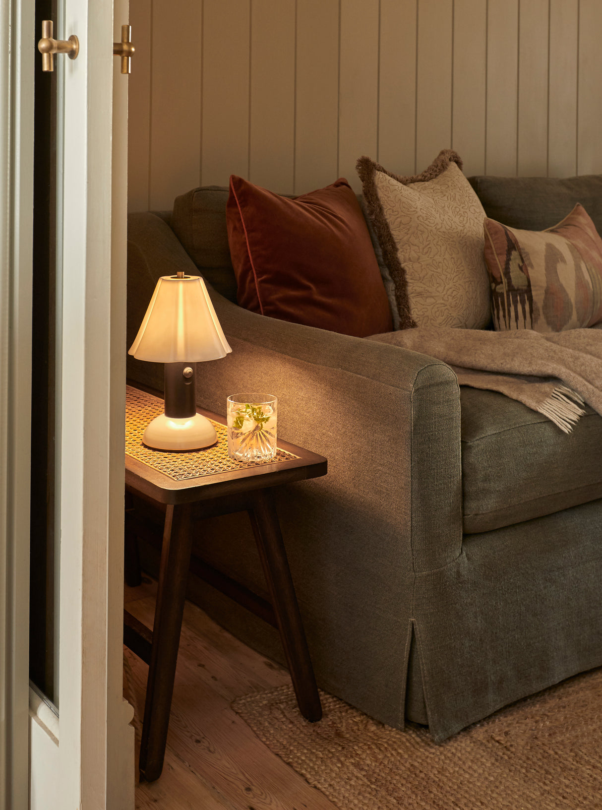 Original BTC Blossom Portable Lamp Putty Grey