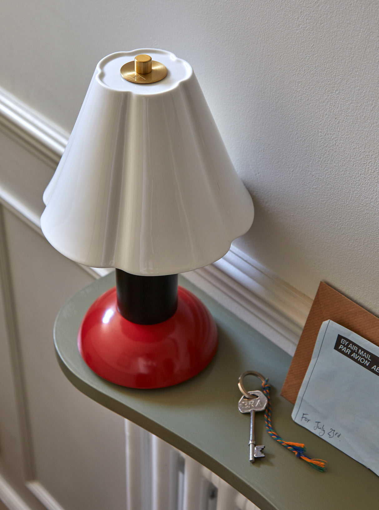 Original BTC Blossom Portable Lamp Rusty Red