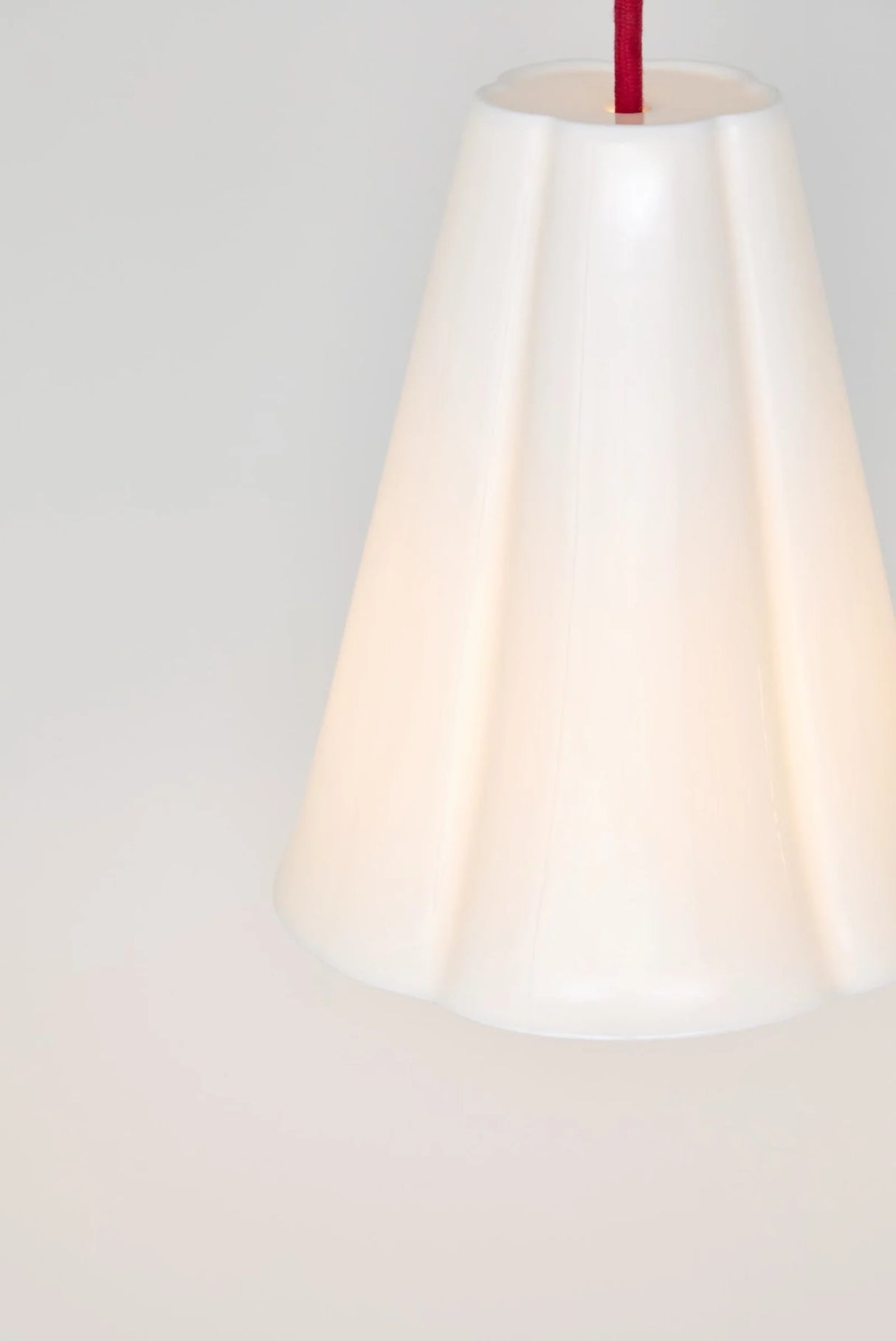 Original BTC Blossom Pendant Size 1 Red Cable