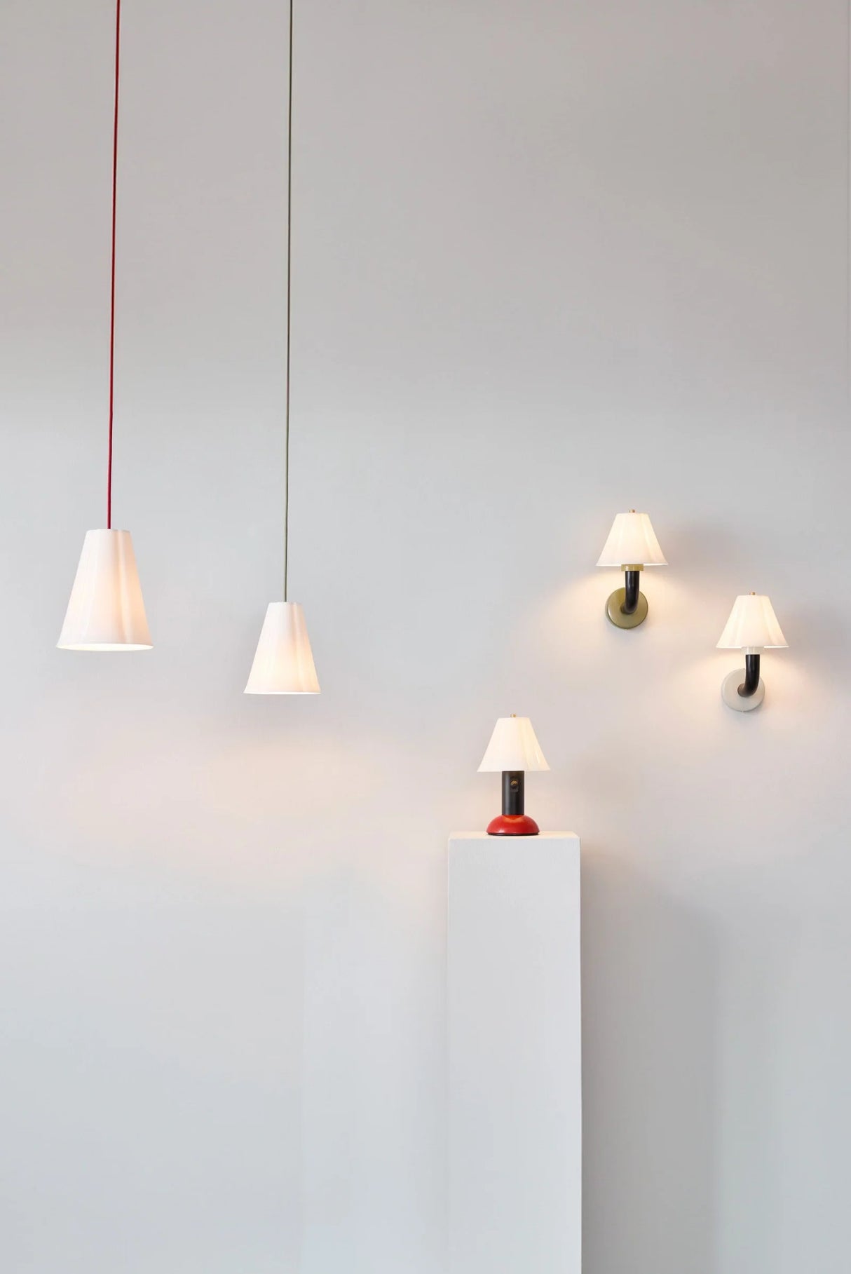 Original BTC Blossom Pendant Size 1 Red Cable