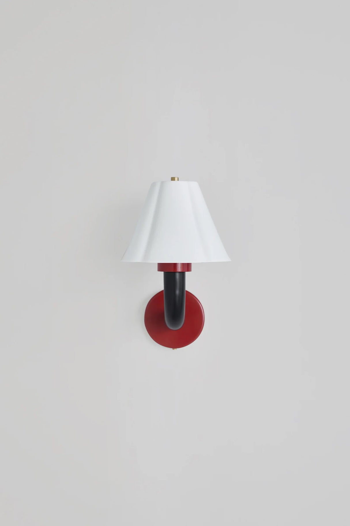 Original BTC Blossom Wall Light Rusty Red