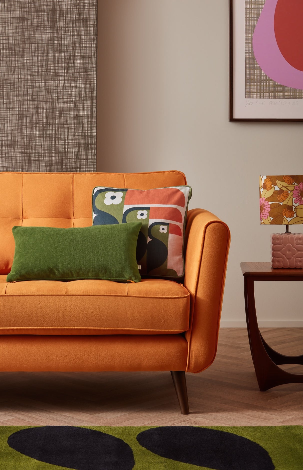 Orla Kiely Ivy Large Sofa