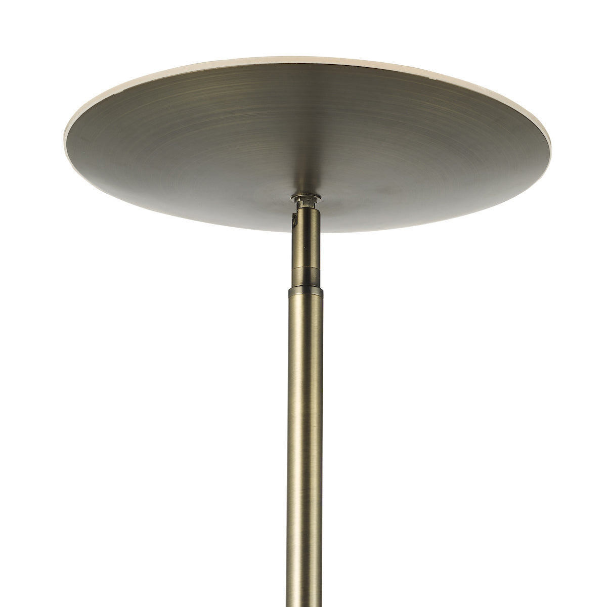 Dar Osbert Mother & Child Floor Lamp Satin Bronze LED