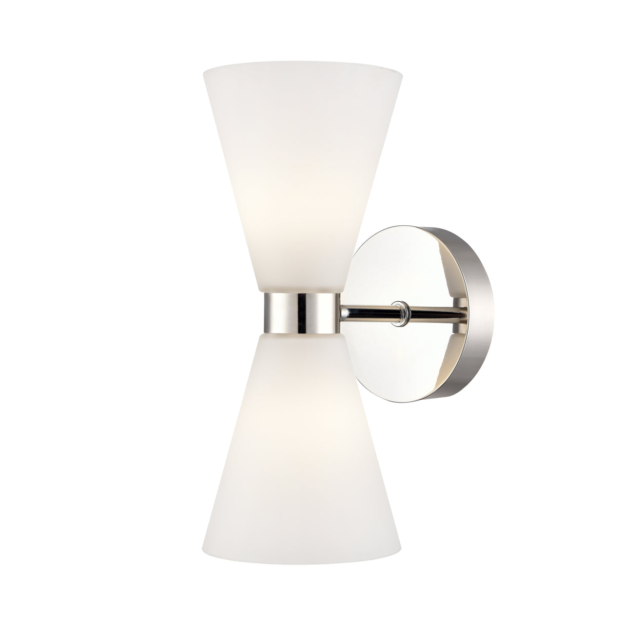 Franklite Odeon Bathroom Satin Nickel Wall Light