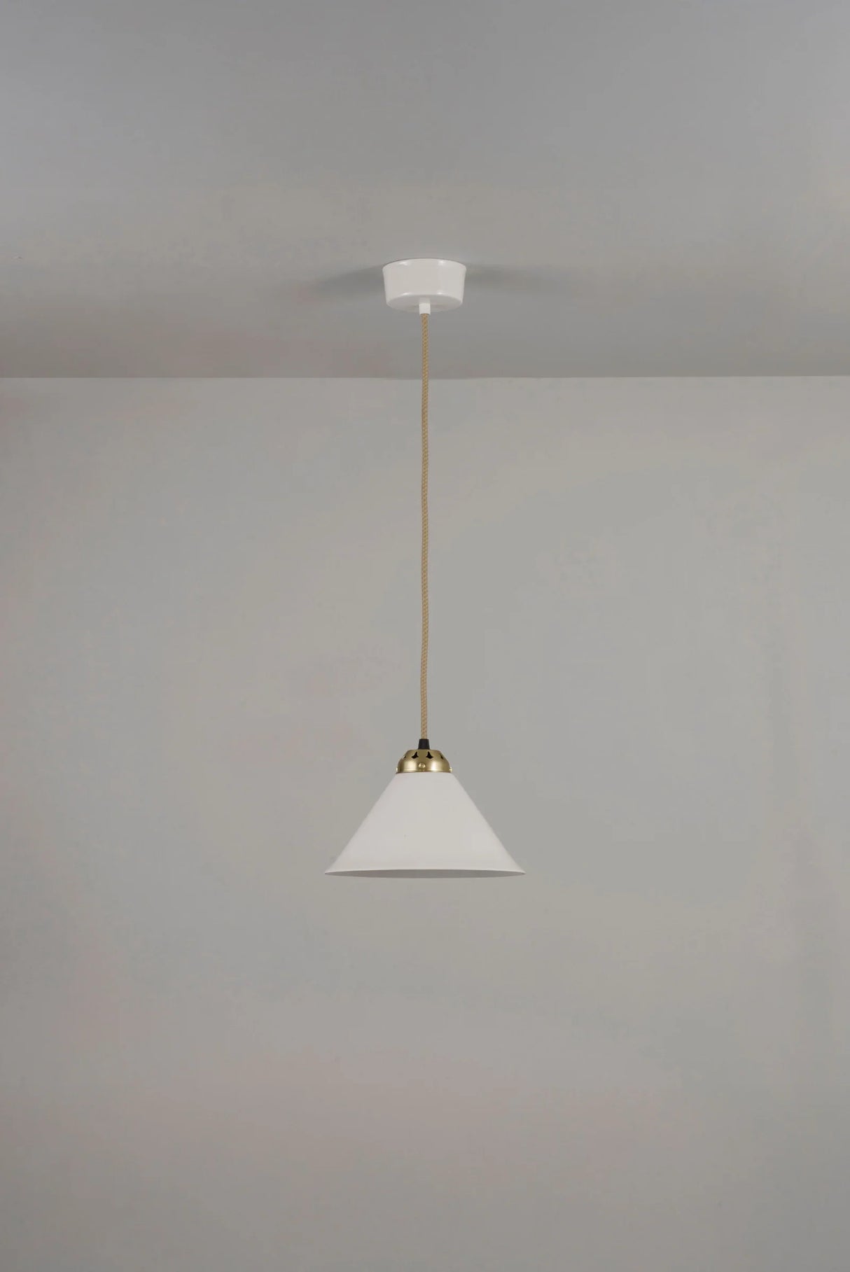 Original BTC Cobb Small Pendant Satin Brass