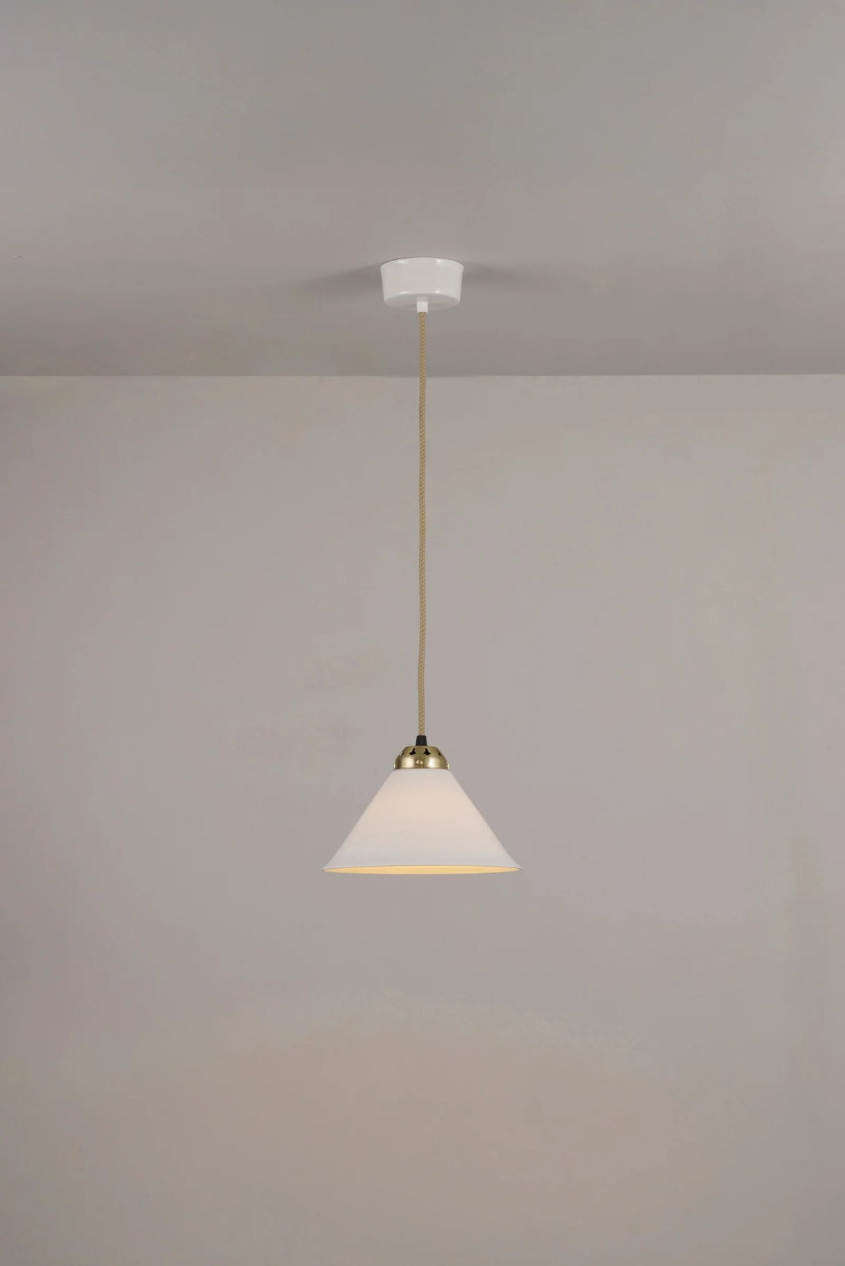 Original BTC Cobb Small Pendant Satin Brass