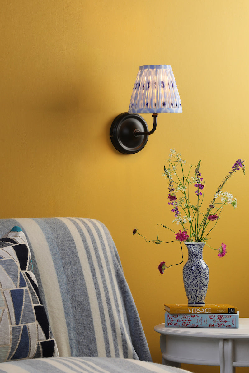 Dar Padme Wall Light Matt Black Bracket Only