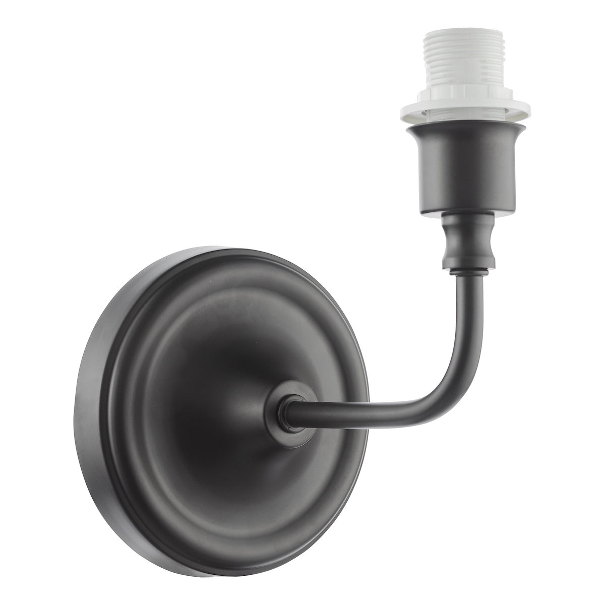 Dar Padme Wall Light Matt Black Bracket Only
