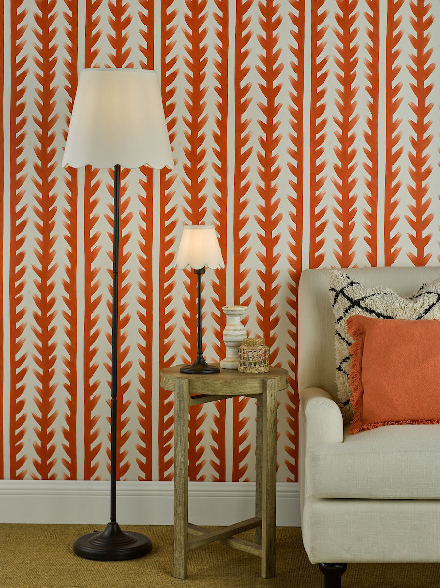 Dar Padme Floor Lamp Matt Black Base Only