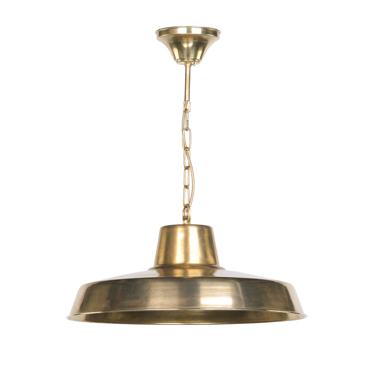 David Hunt Penzance Pendant Natural Brass IP23