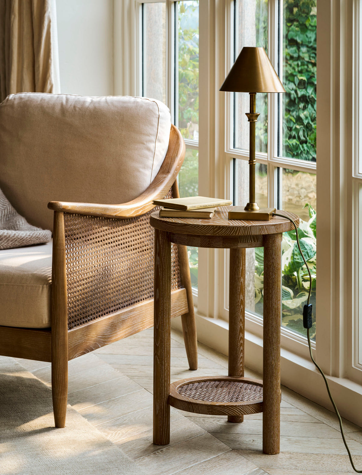 Garden Trading Templecombe Side Table Ash Wood