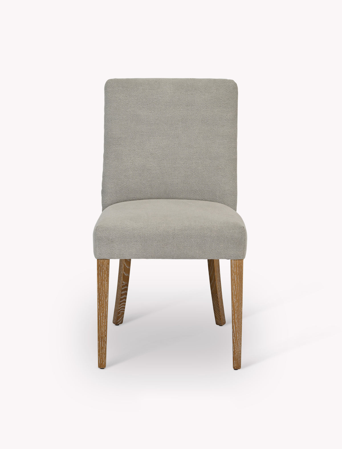 Garden Trading Wraysbury Dining Chair Ash Wood, Grey, Set of 2