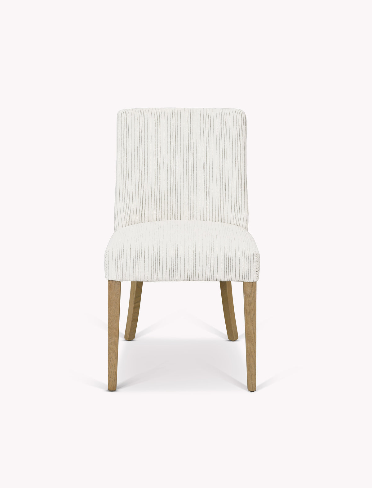 Garden Trading Wraysbury Dining Chair Ash Wood, Natural Stripe, Set of 2