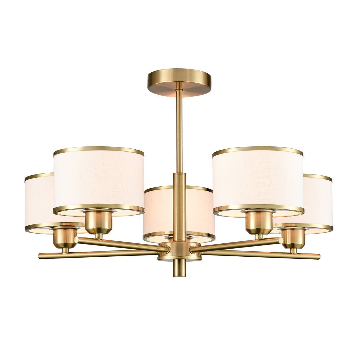 Franklite Polaris 5lt Fitting in Aged Brass
