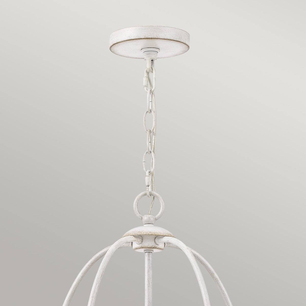 Quoizel Bradbury 5 Light Chandelier White
