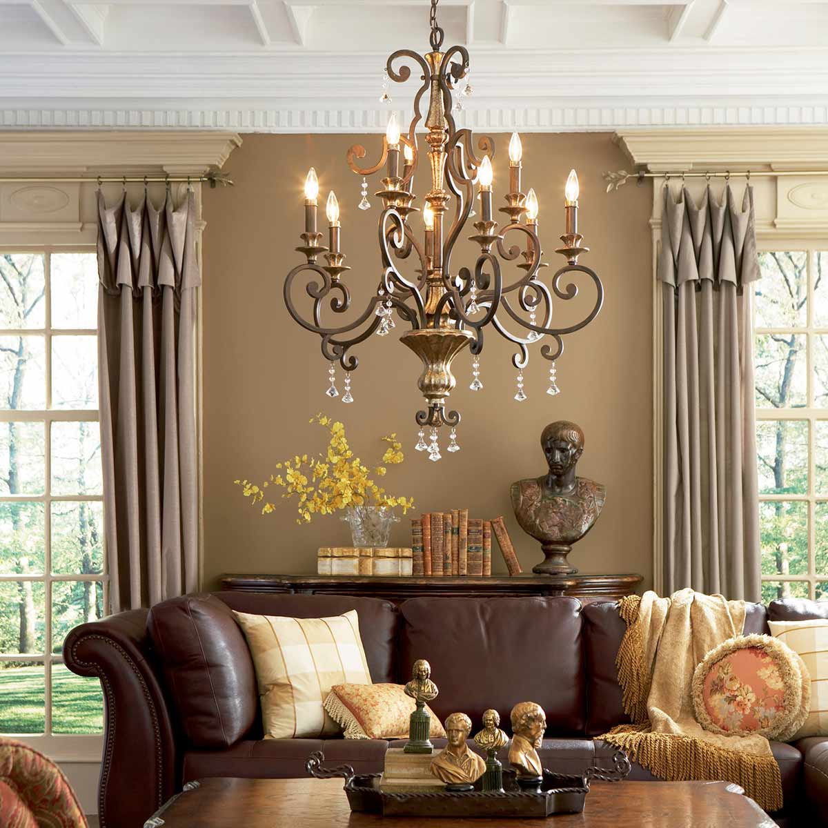Quoizel Marquette 9 Light Chandelier