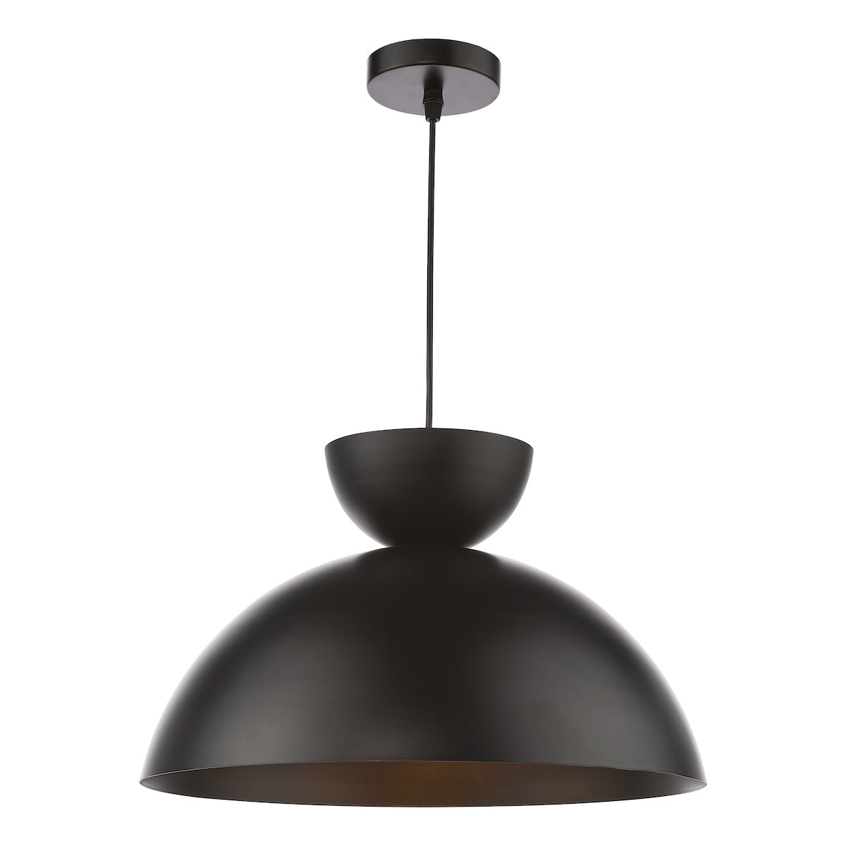 Dar Riya Small Pendant Matt Black