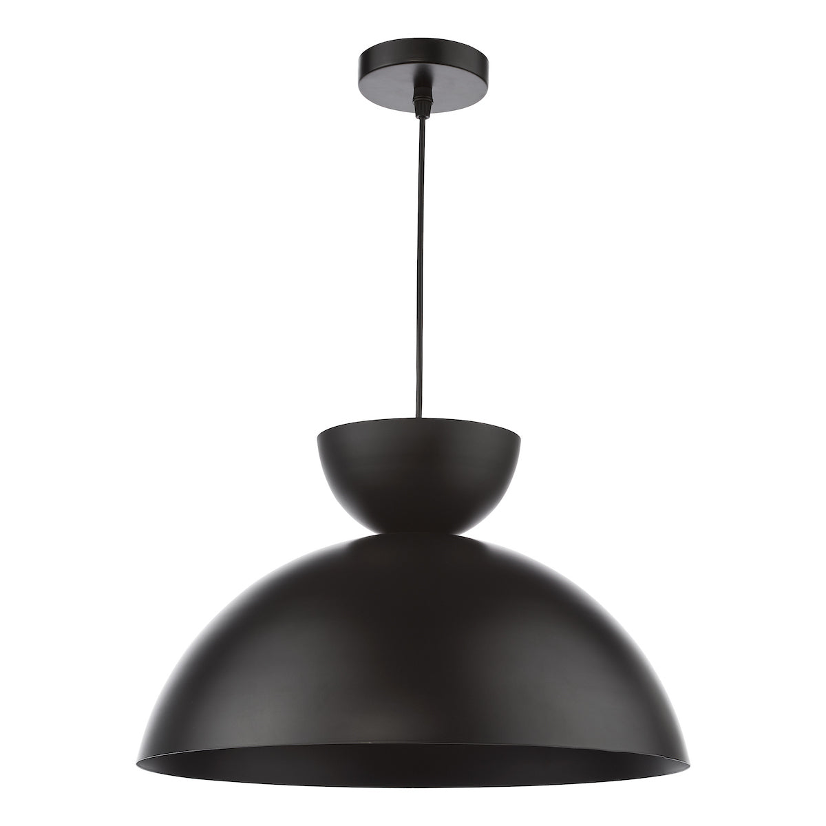 Dar Riya Small Pendant Matt Black