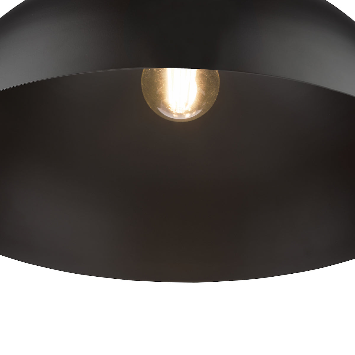 Dar Riya Small Pendant Matt Black