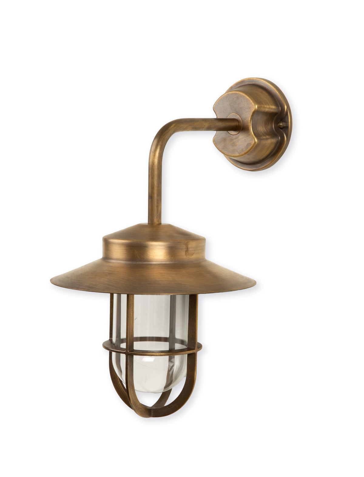 Garden Trading Hanwell Wall Light Antique Brass Finish