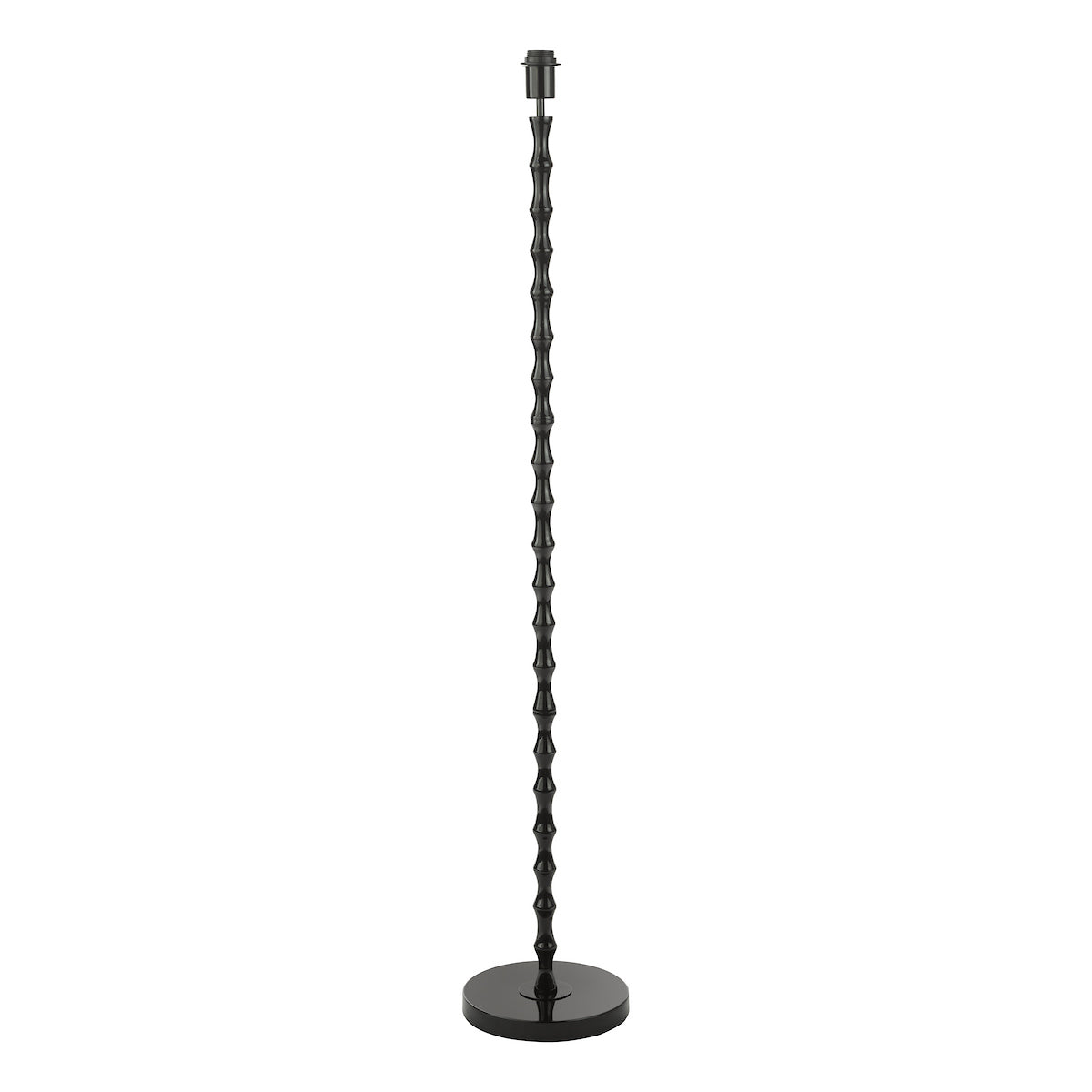Dar Siyanda Floor Lamp Satin Black Base Only