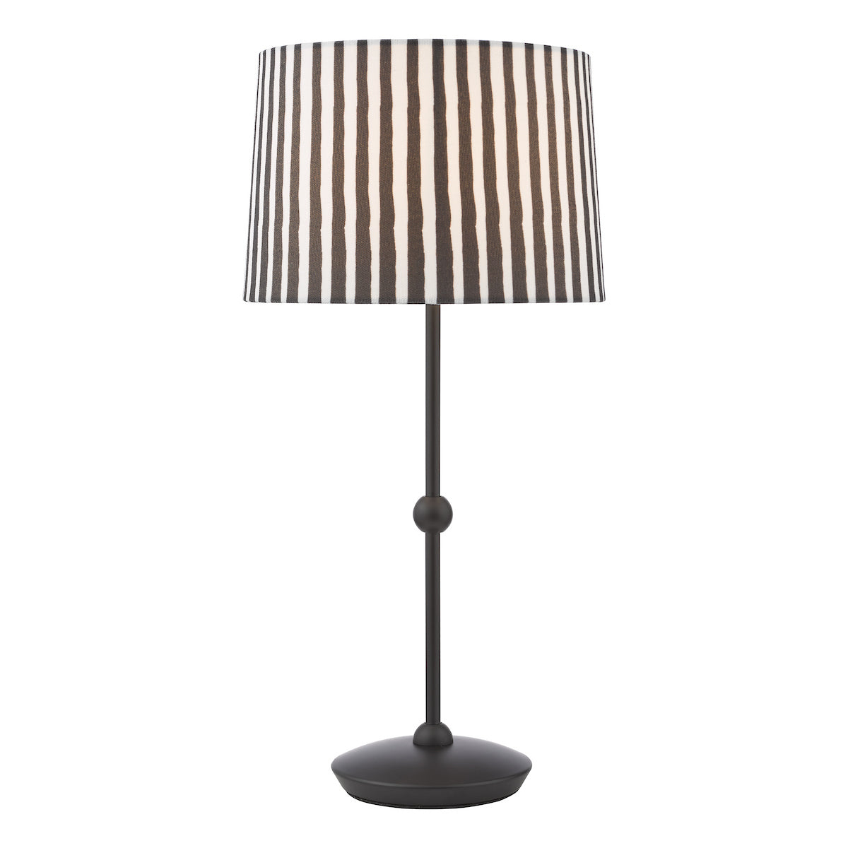 Dar Sosa Table Lamp Matt Black With Shade