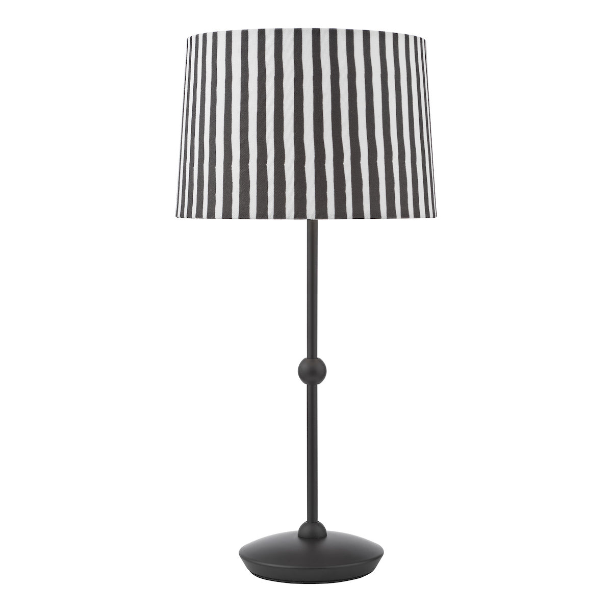 Dar Sosa Table Lamp Matt Black With Shade