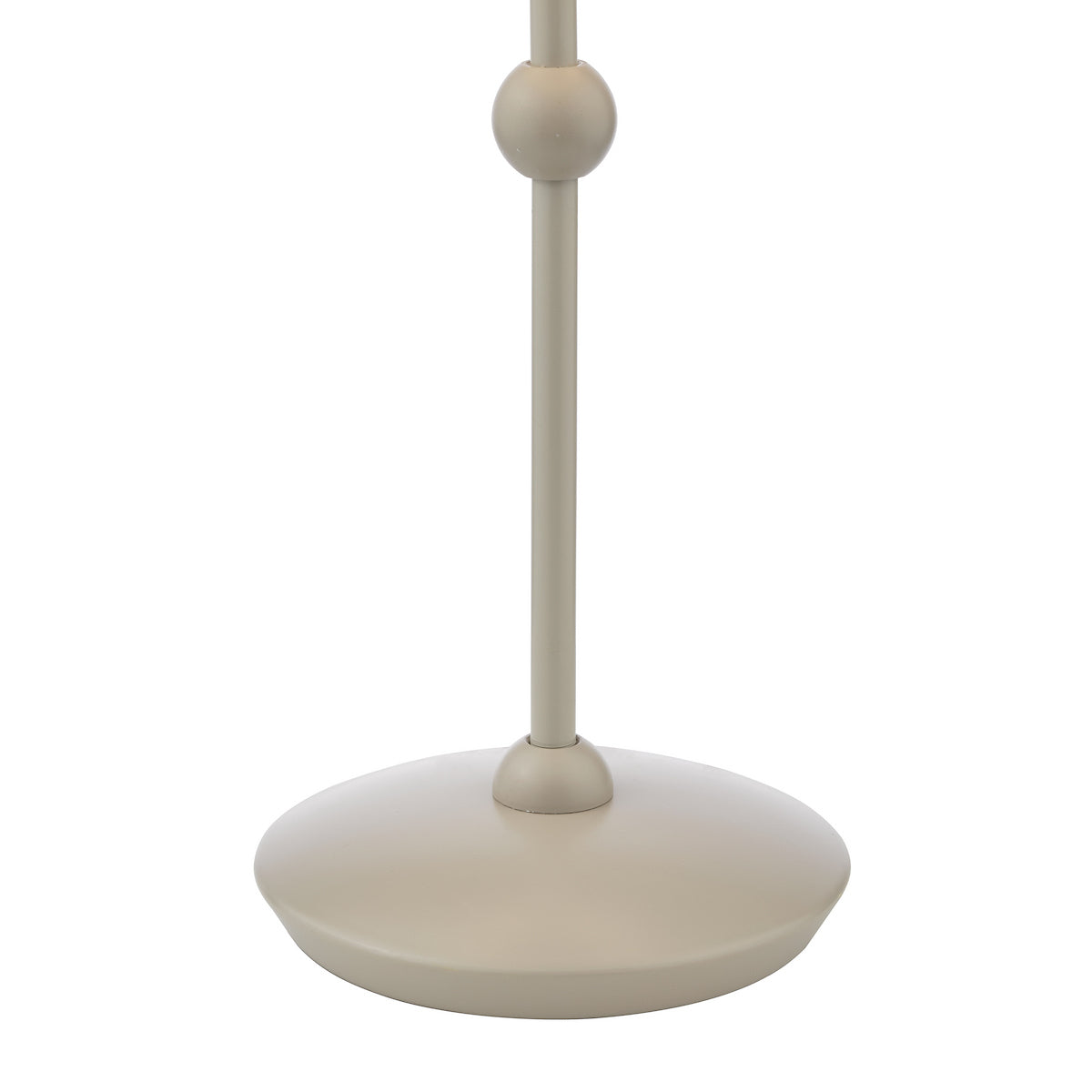 Dar Sosa Table Lamp Matt Taupe With Shade