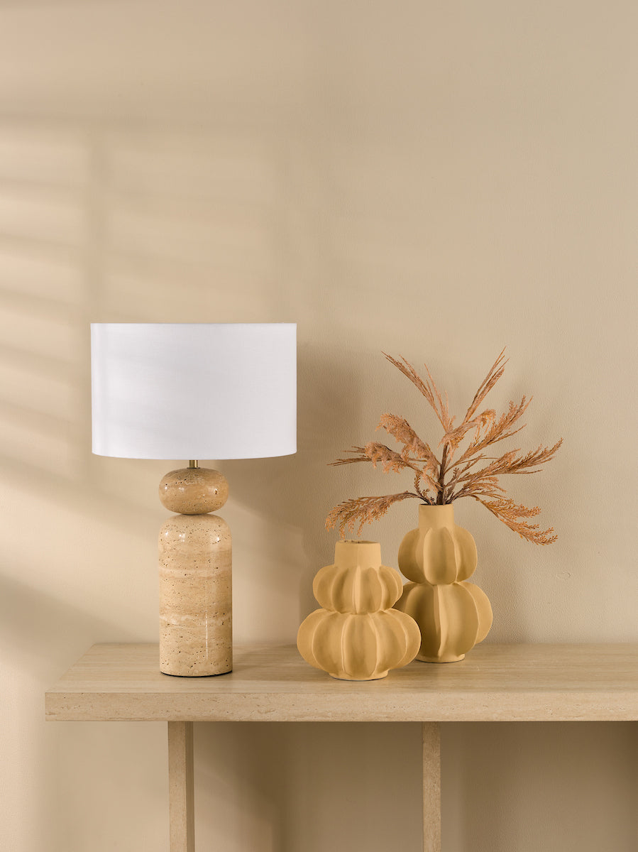 Dar Soyala Table Lamp Brown Base Only