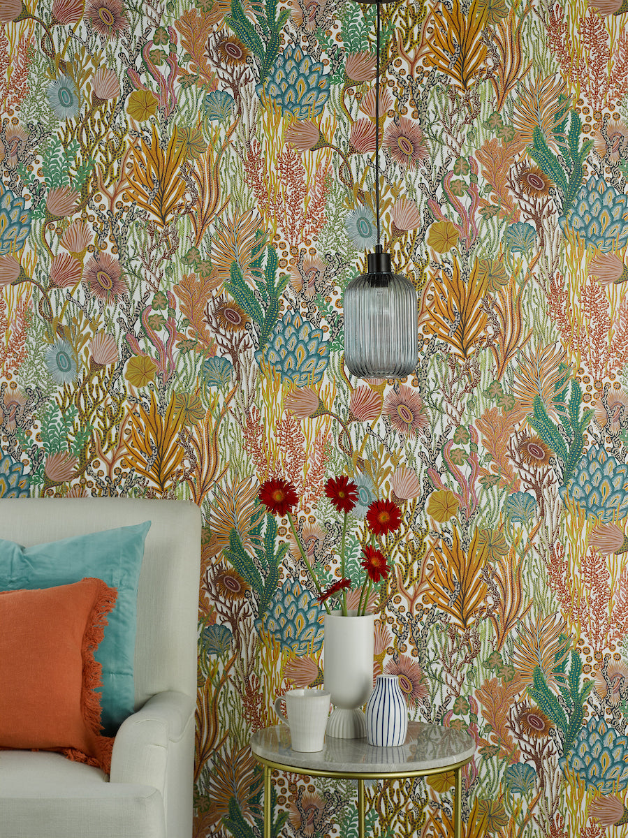 Dar Sawyer Pendant Matt Black and Blue Ribbed Glass