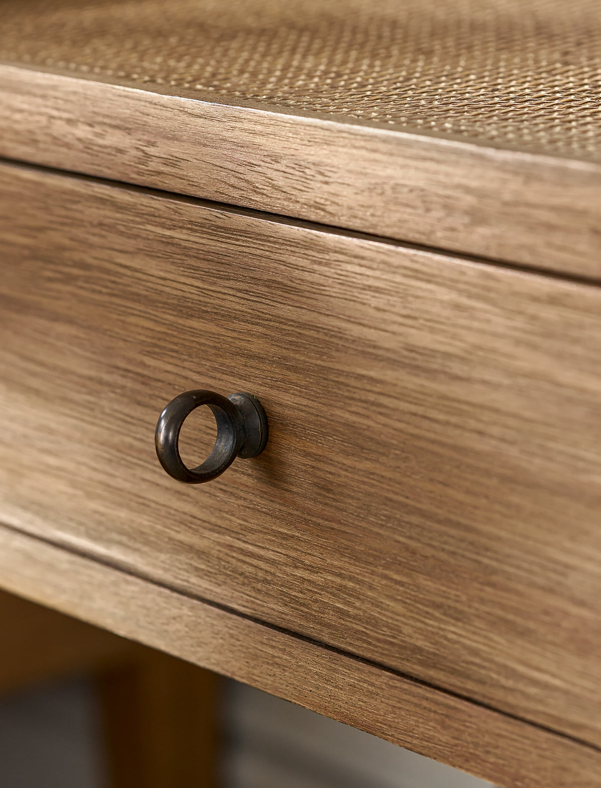 Garden Trading Chesterton Side Table With Drawer Bayur Wood, Natural