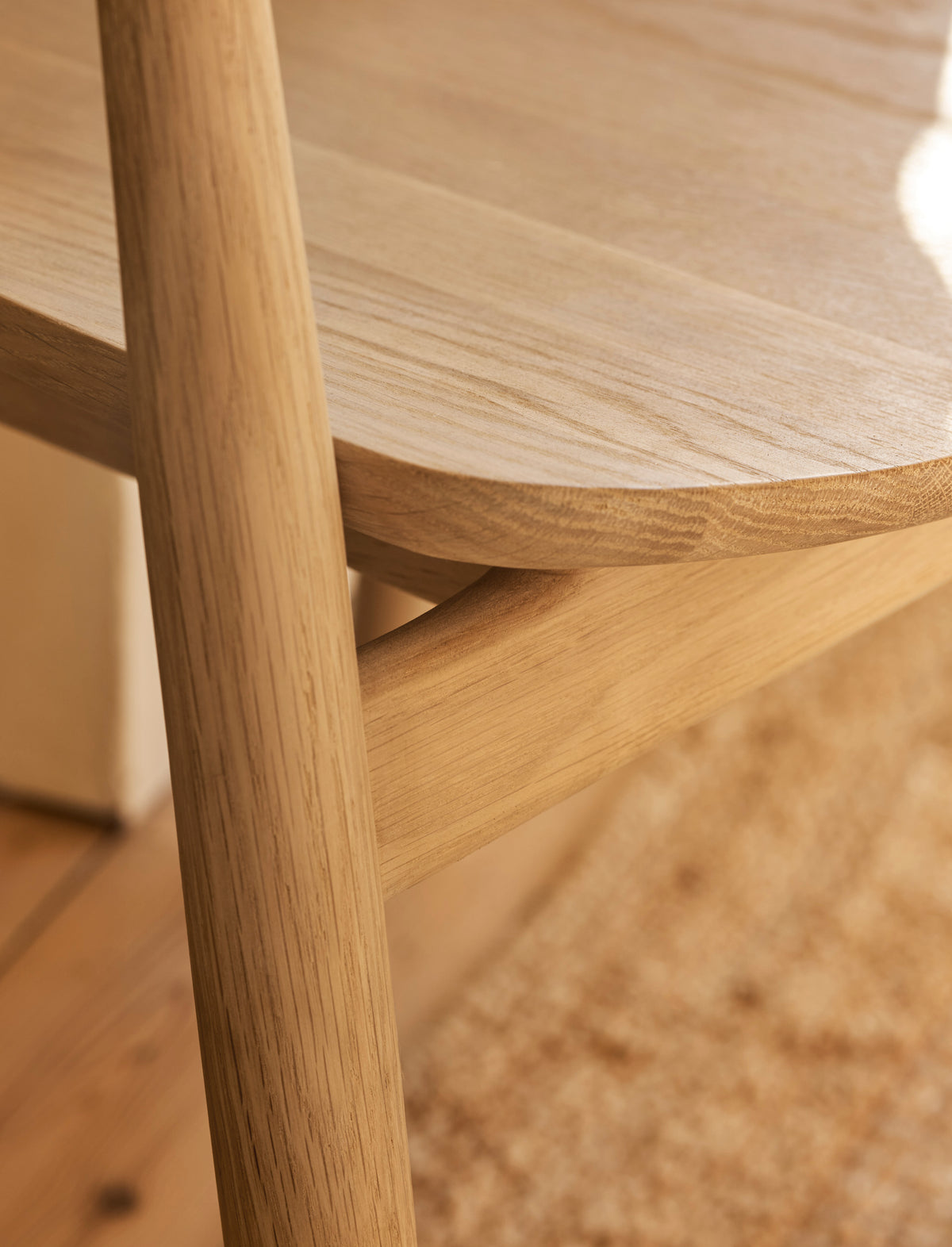 Garden Trading Ellwood Dining Chair Oak Wood