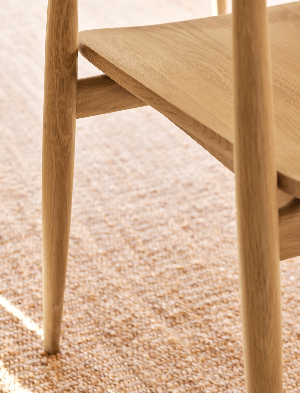 Garden Trading Ellwood Dining Chair Oak Wood