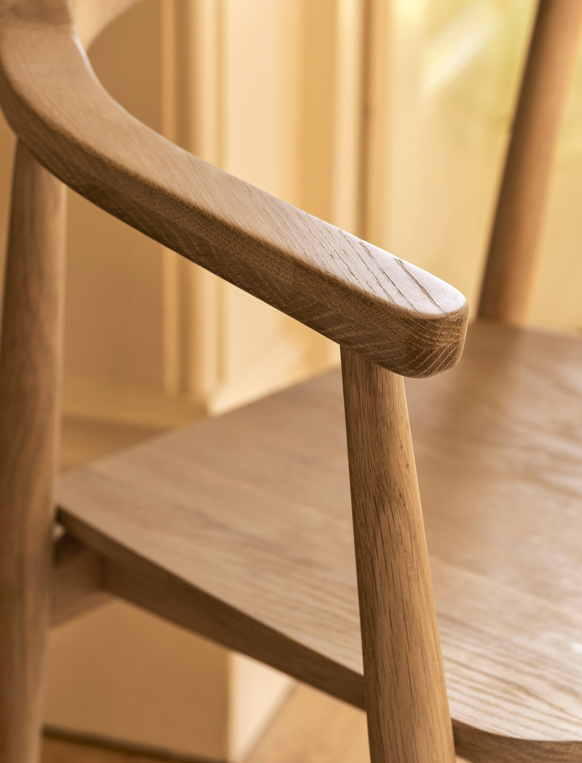 Garden Trading Ellwood Dining Chair Oak Wood