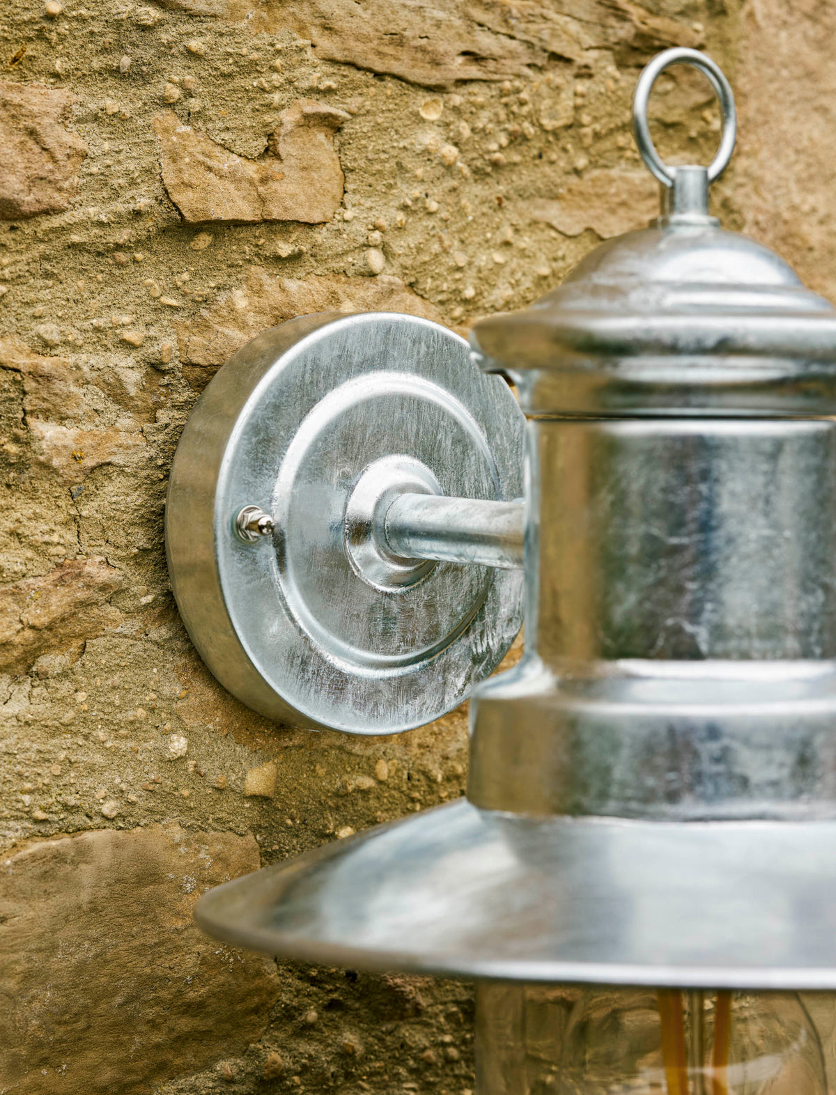 Garden Trading St Ives Ships Light - Galvanised Steel, Silver