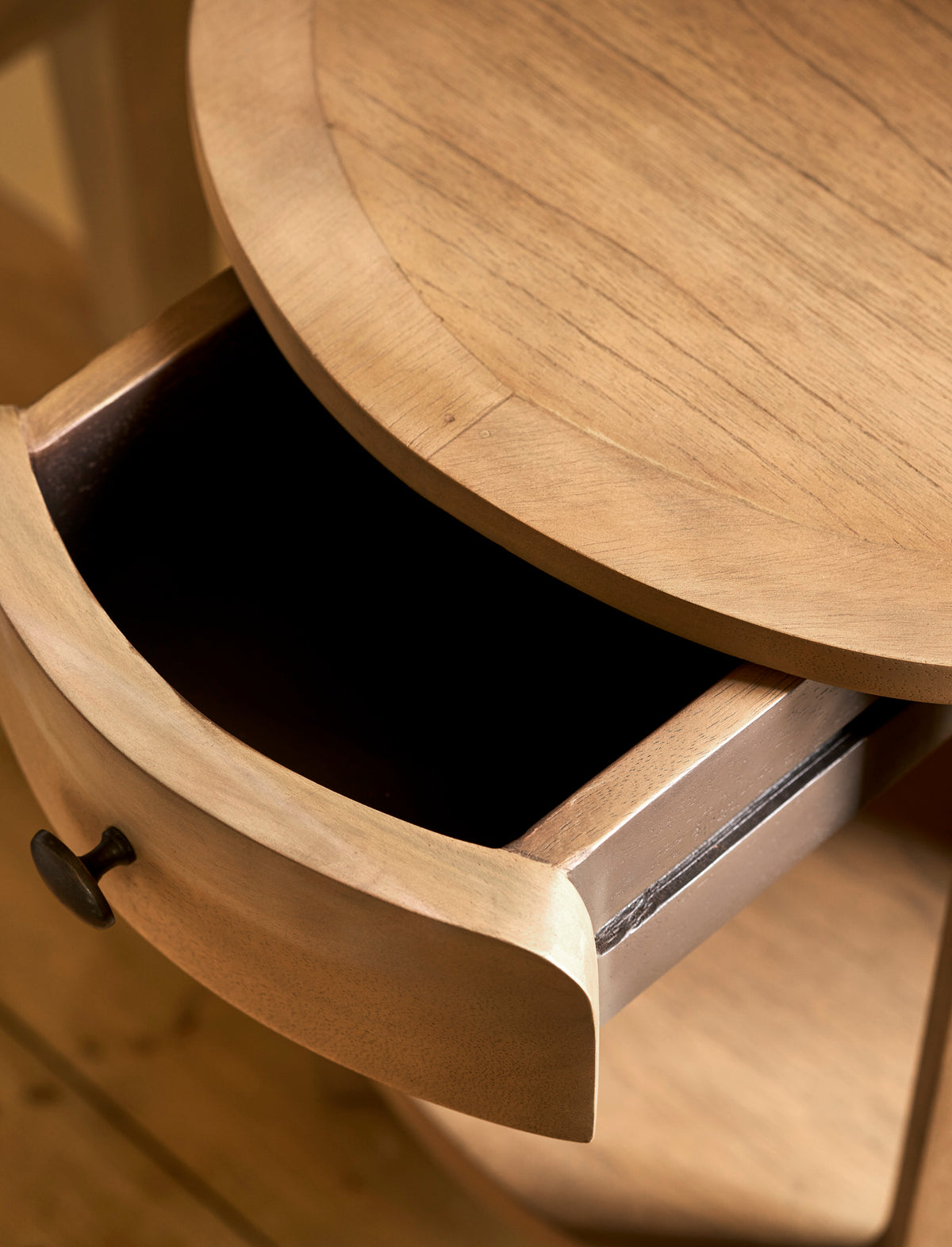 Garden Trading Serrington Side Table - Bayur Wood, Natural