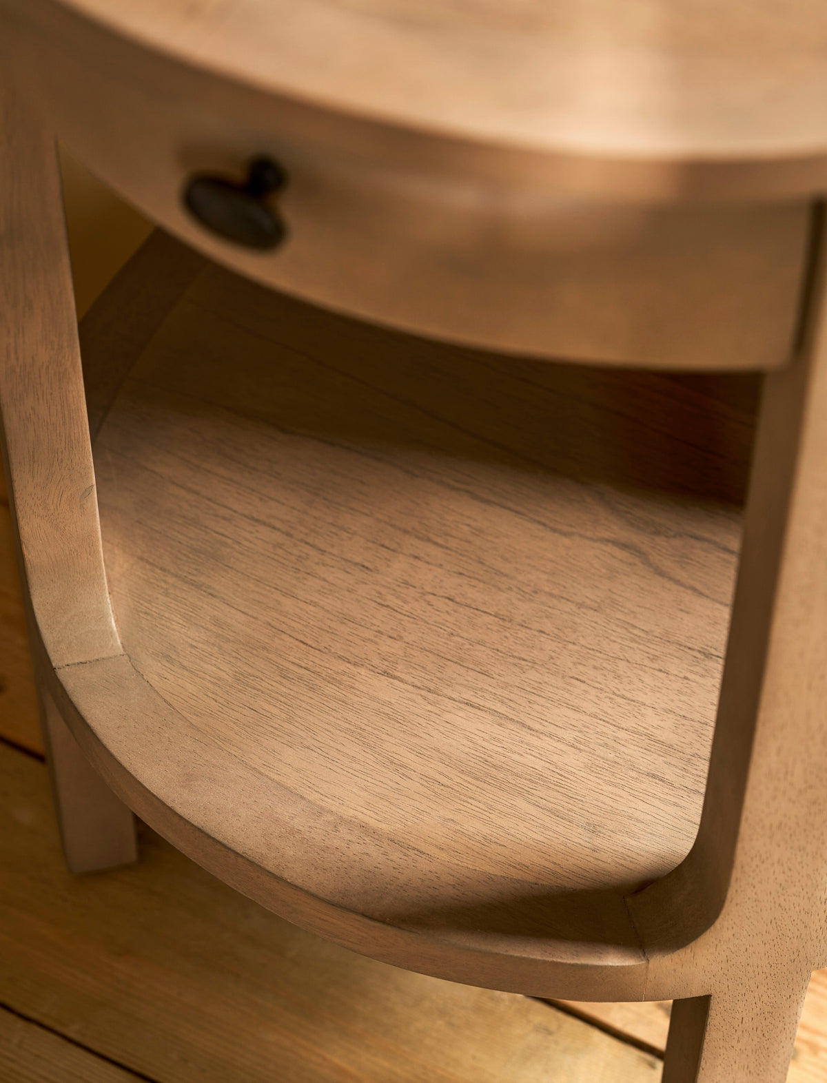 Garden Trading Serrington Side Table - Bayur Wood, Natural