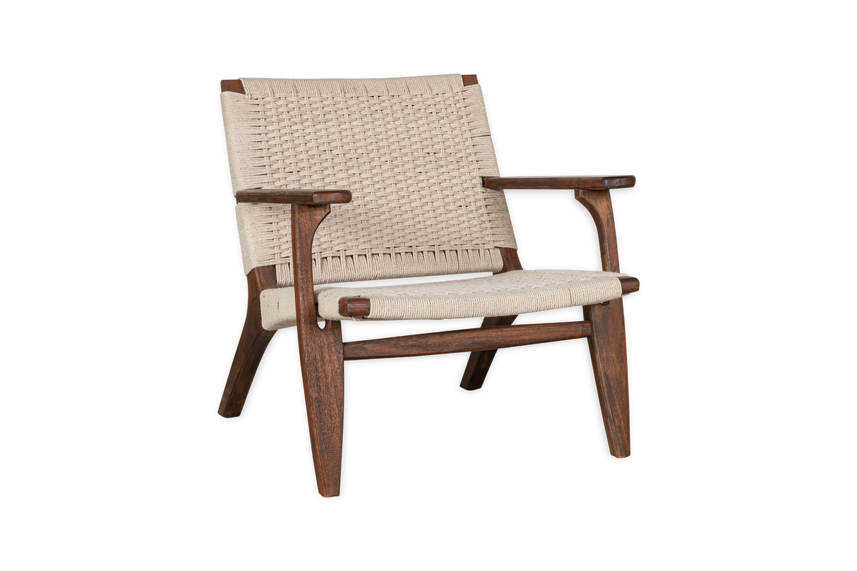Nkuku Surat Woven Lounger Natural