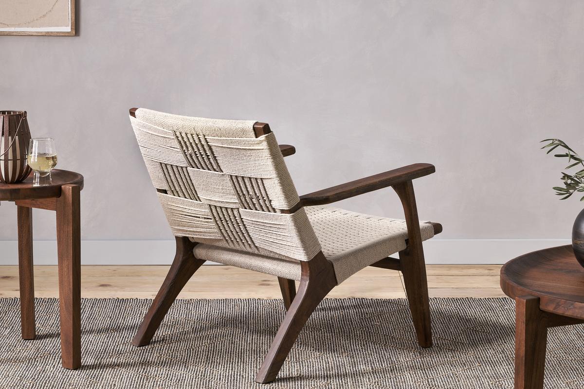 Nkuku Surat Woven Lounger Natural