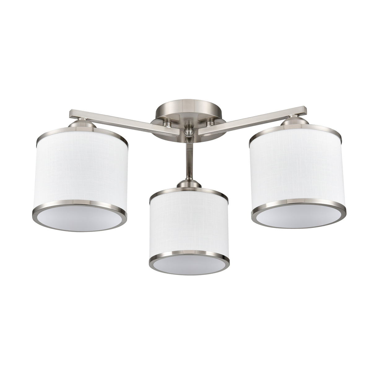 Franklite Sirius 3lt Fitting in Satin Nickel