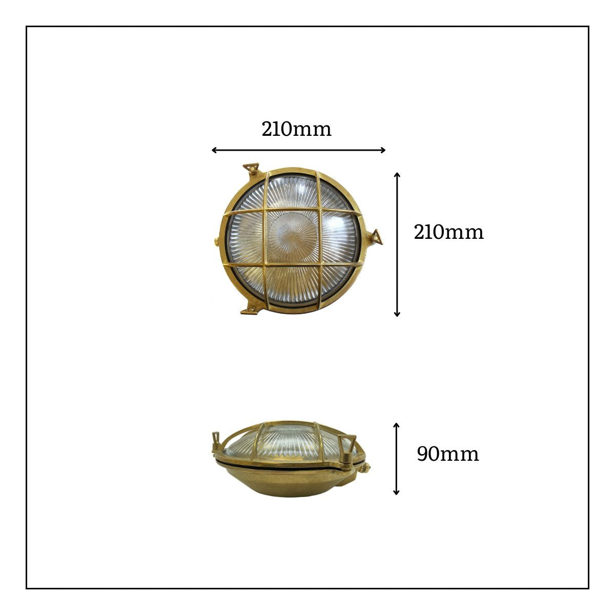 Lampfix Navigator Small Cabin Outdoor Bulkhead
