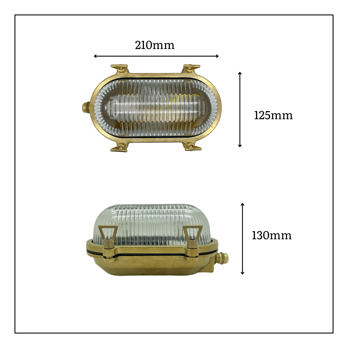 Lampfix Navigator Small Siren Outdoor Bulkhead