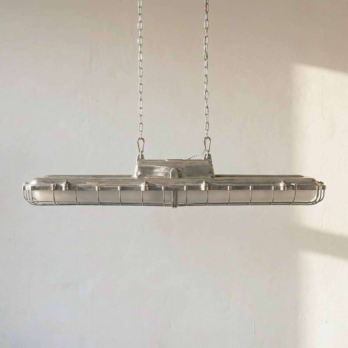 Soho Lighting Warwick Aluminum Industrial Strip Large Pendant Light
