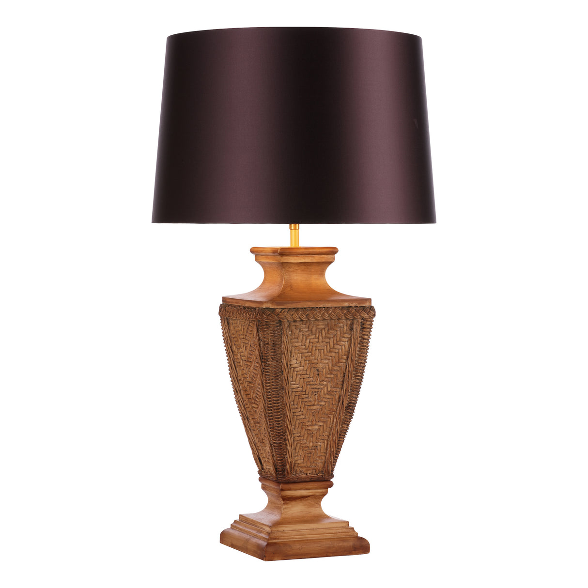 David Hunt Tallow Table Lamp Beech Base Only