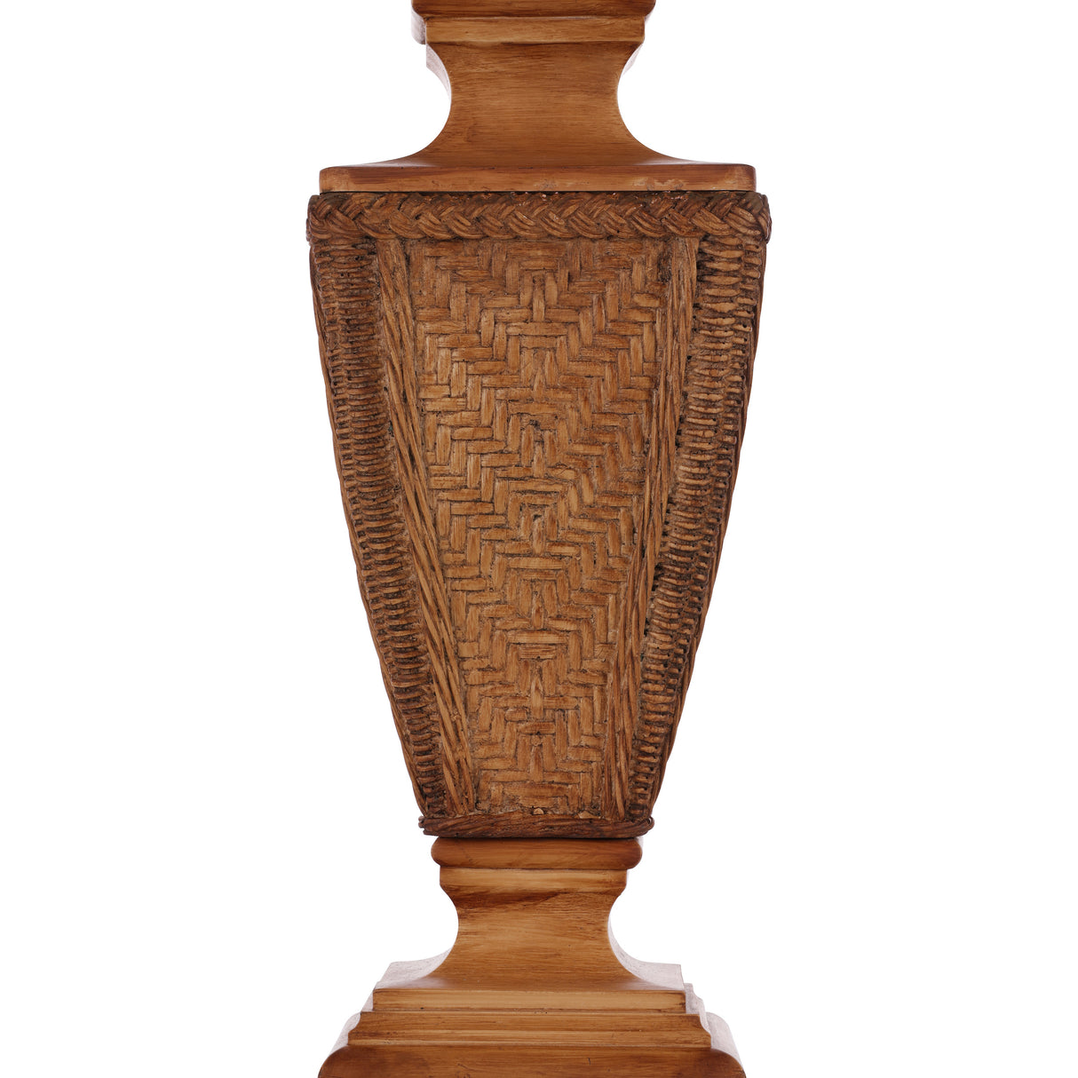 David Hunt Tallow Table Lamp Beech Base Only