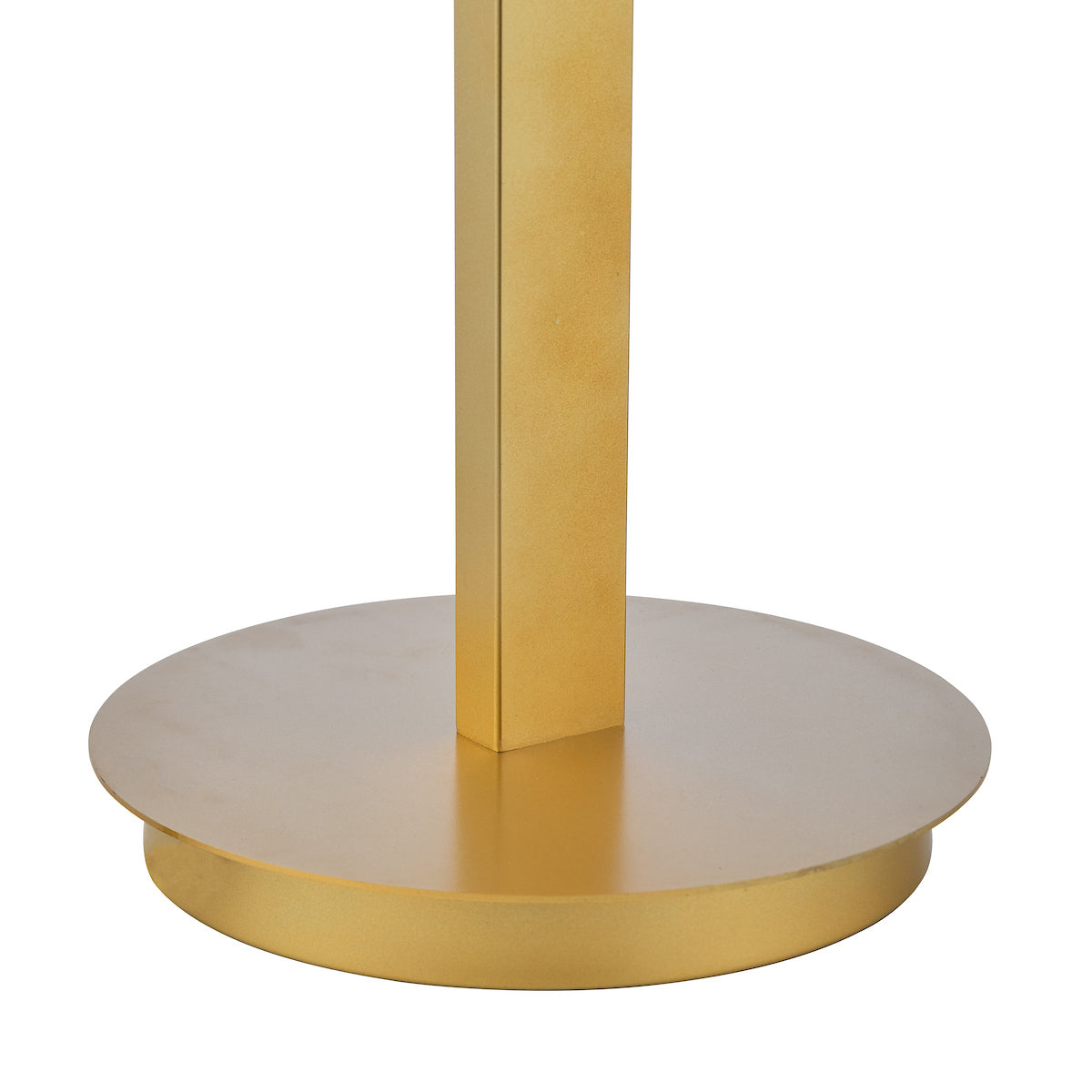 Dar Tauri Table Lamp Matt Gold and Opal Glass